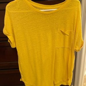 Yellow shirt (see through)